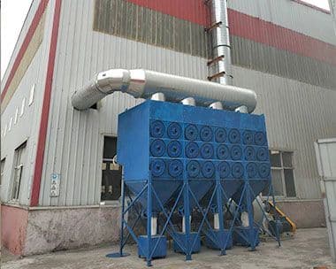pemasangan cartridge dust collector