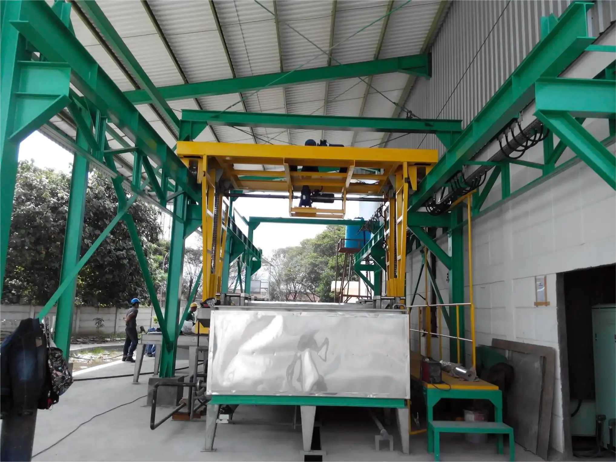 Pemasangan Tangki Pengolahan (Treatment Tank)