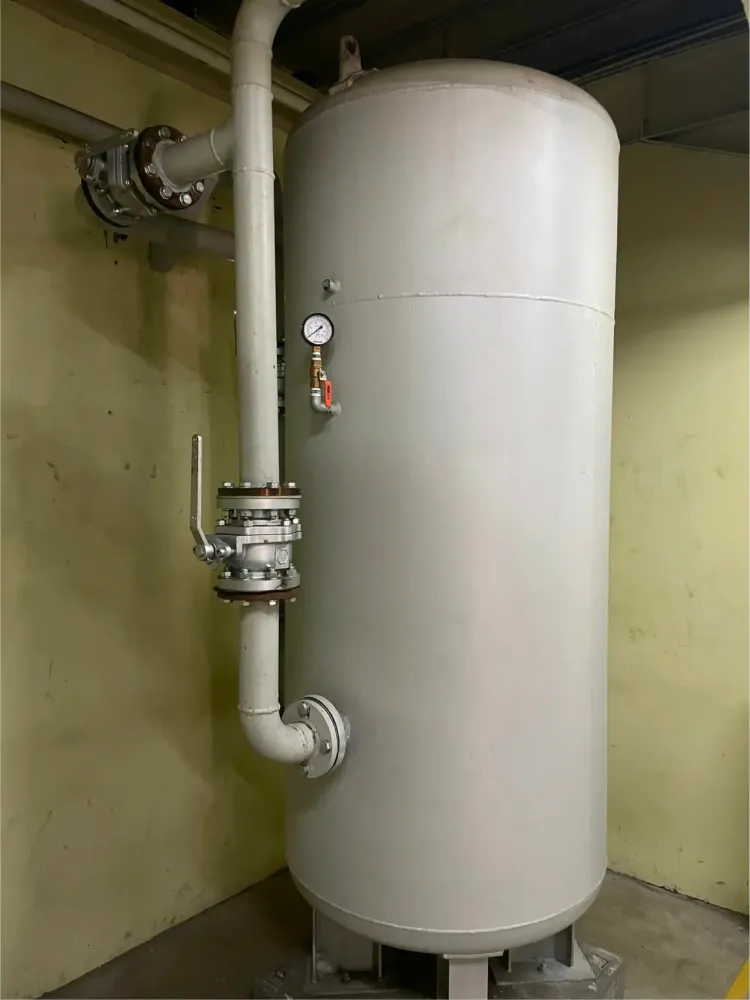 Pemasangan Tangki Air Receiver